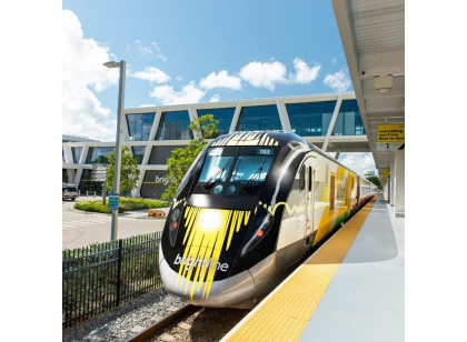 BRIGHTLINE TRAIN - (SAÍDAS DE ORLANDO PARA FORT LAUDERDALE)